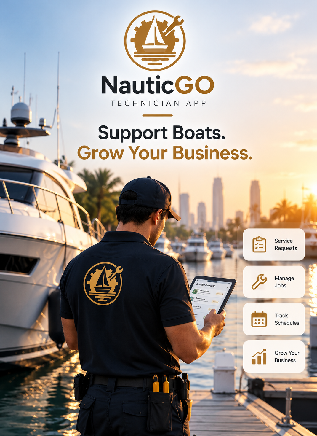 NauticGo – Marine Service & Technician App Development